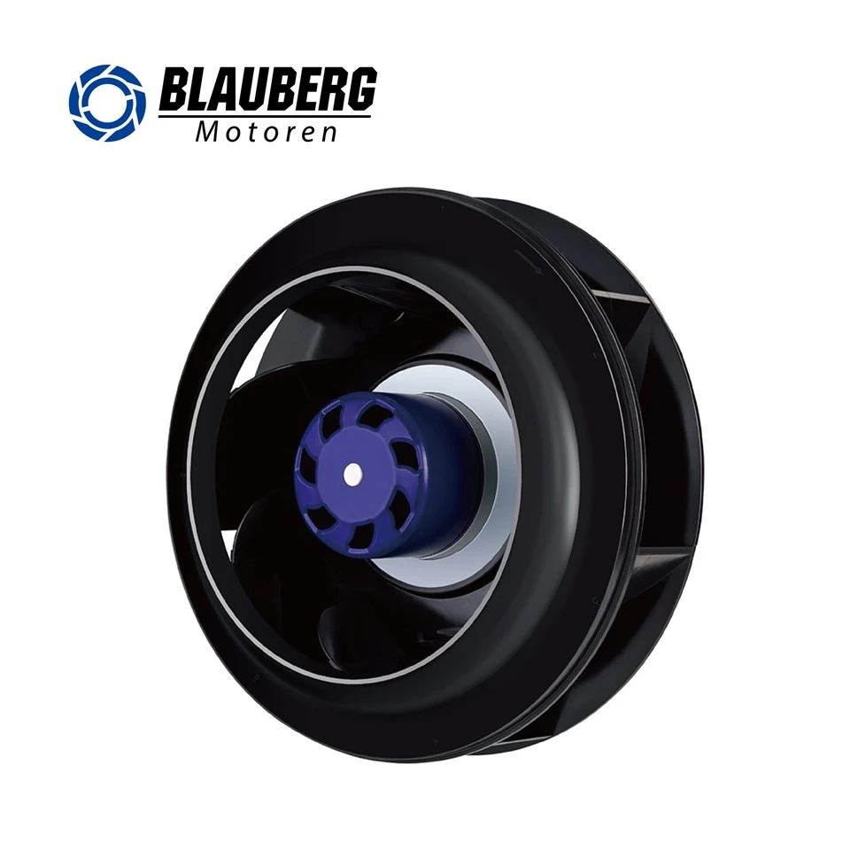 225mm Hvac Silent EC Backward Crom Allgyrchol Fan 115v