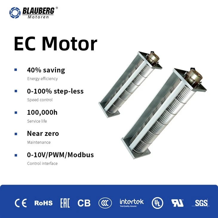 Blauberg VL-T110A-EE-980(R000) 110mm EC Cross Flow Fans suppliers