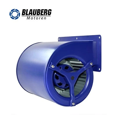 146mm EC/DC ymlaen Crwm Mewnfa Ddwbl Trydan CE gefnogwr Allgyrchol