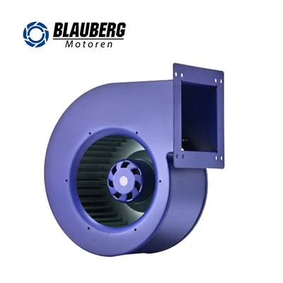 Bearings rheiddiol 180mm gwrth-ddŵr EC ffan allgyrchol fewnfa sengl ar gyfer AHU